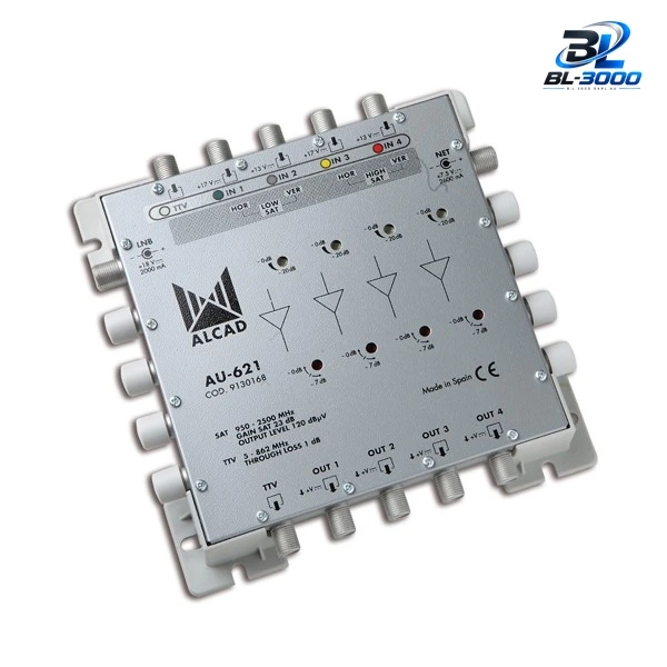 Amplificateur multi commutateur 4 Pol 25 dB