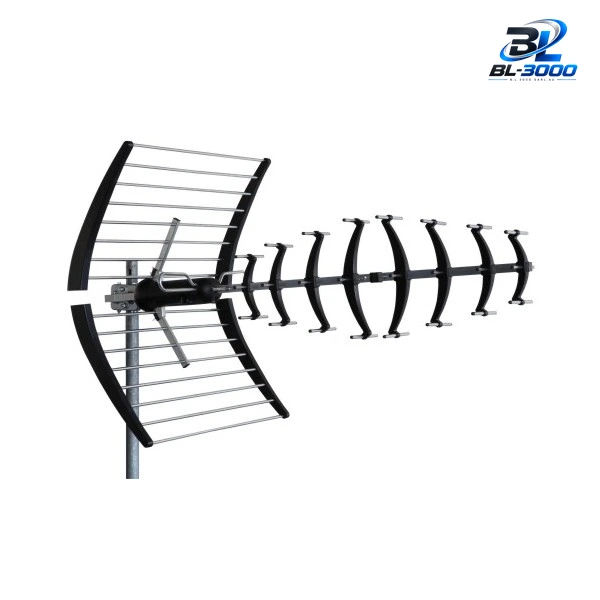 Antenne UHF canaux 21/60, G = 18dB