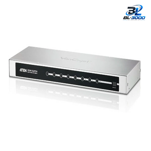 8-Port HDMI Switch. IR & RS232 Remote Control
