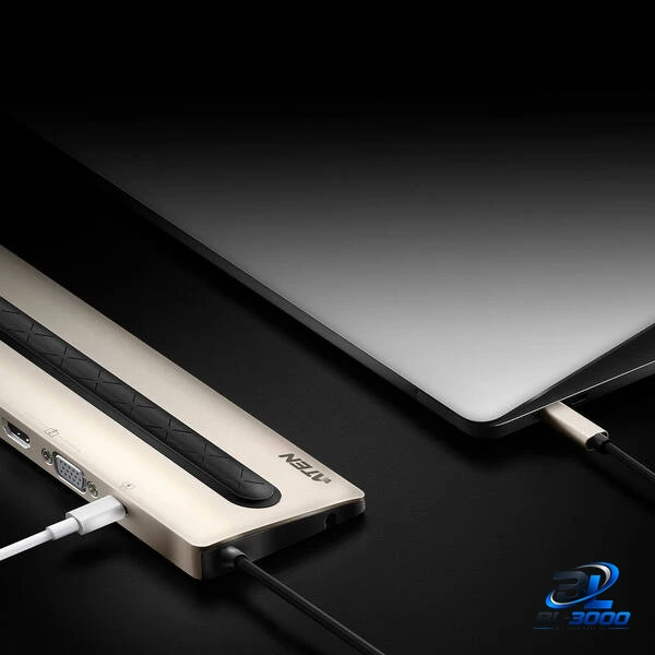 Station d'accueil multiport USB-C 4K avec transfert d'alimentation - Vue 3