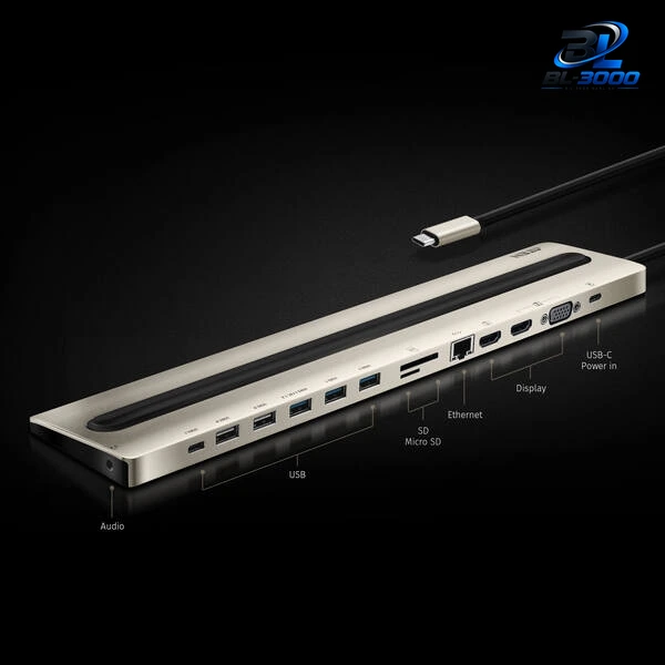 Station d'accueil multiport USB-C 4K avec transfert d'alimentation - Vue 4