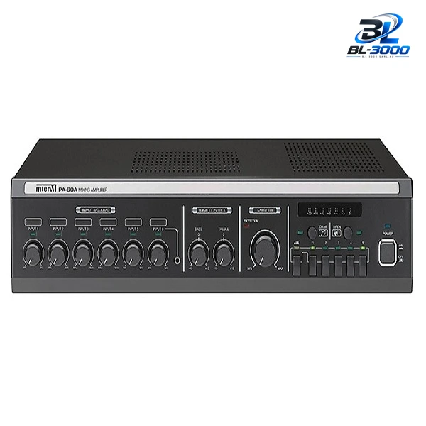 Amplificateur mélangeur 60 W 5 Zones