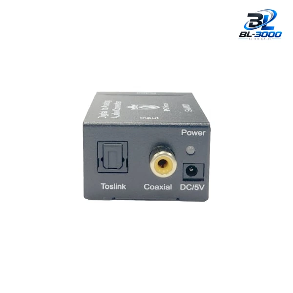 Convertisseur audio optique vers RCA - Vue 3