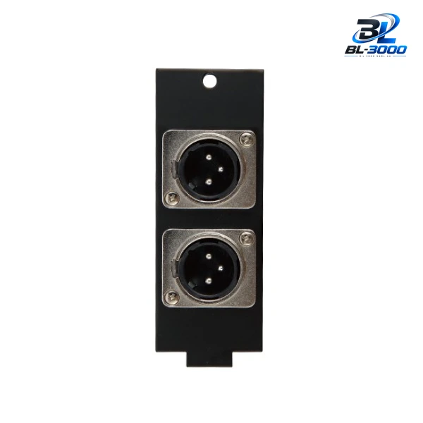 Prise 2x XRL pour boite de sol