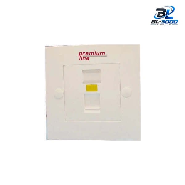 Prise 86*86, 1-Port